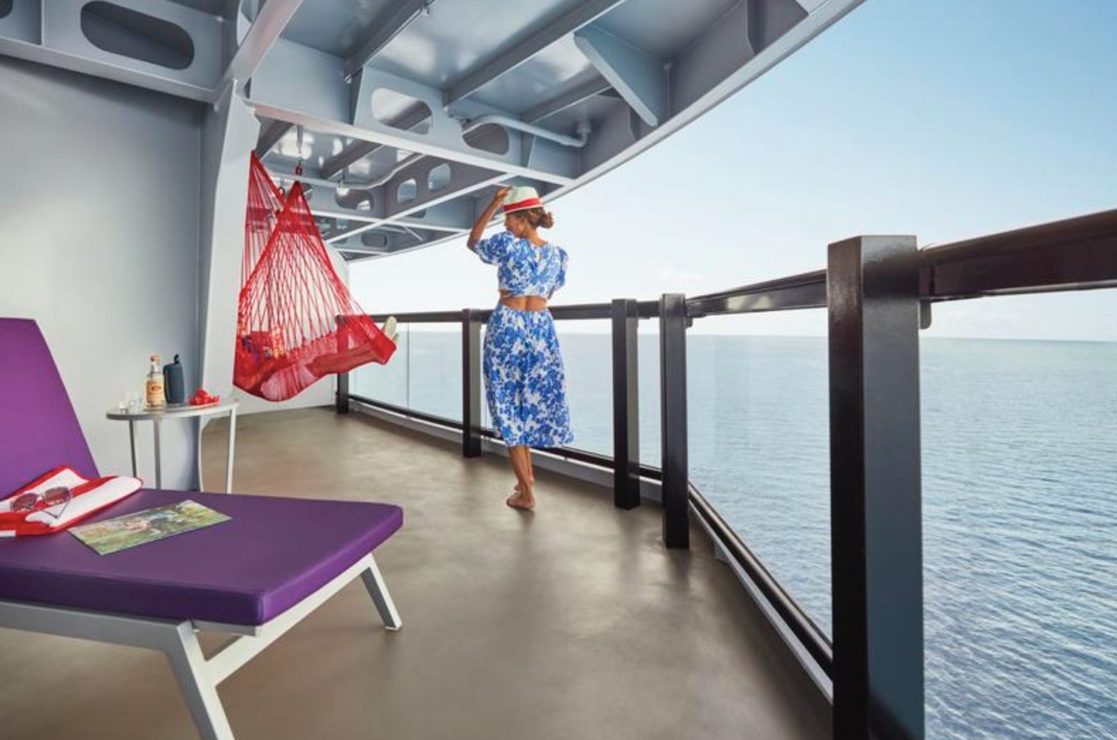 Virgin Voyages Level Upgrade bidding interface showing cabin upgrade options